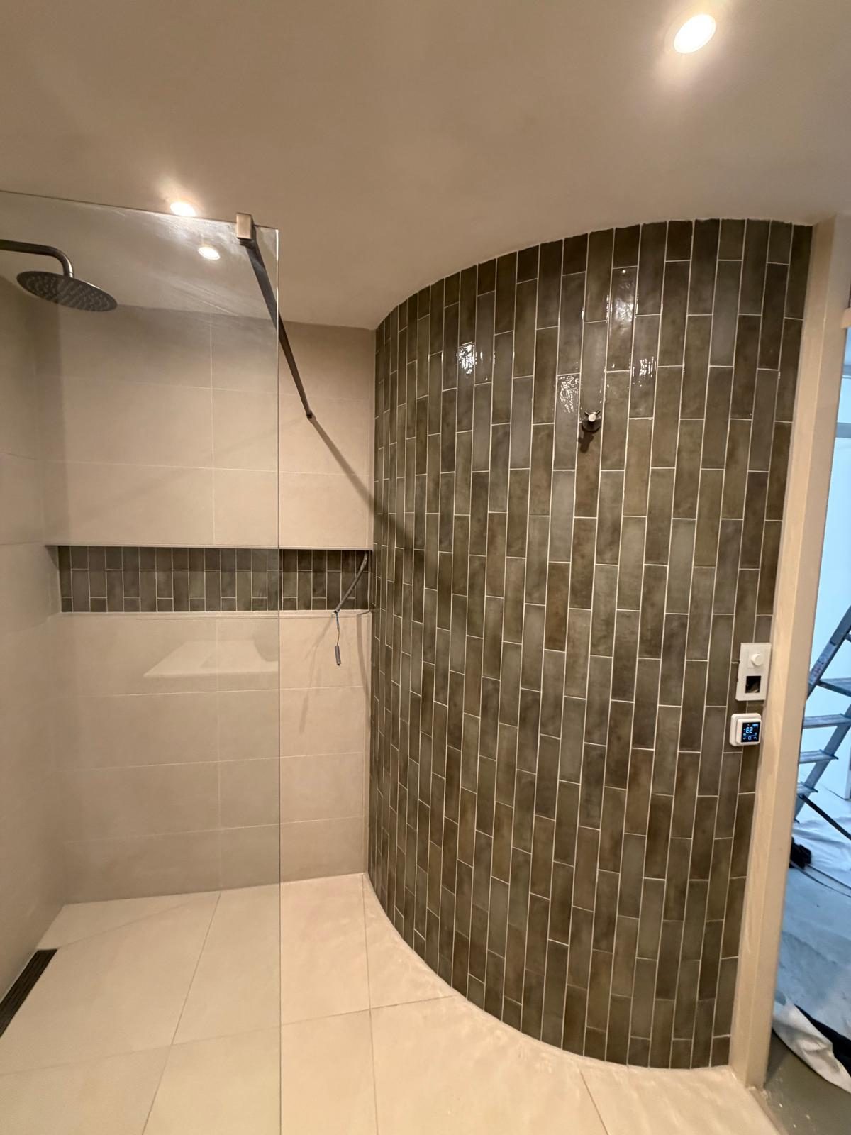 Badkamer met inloopdouche