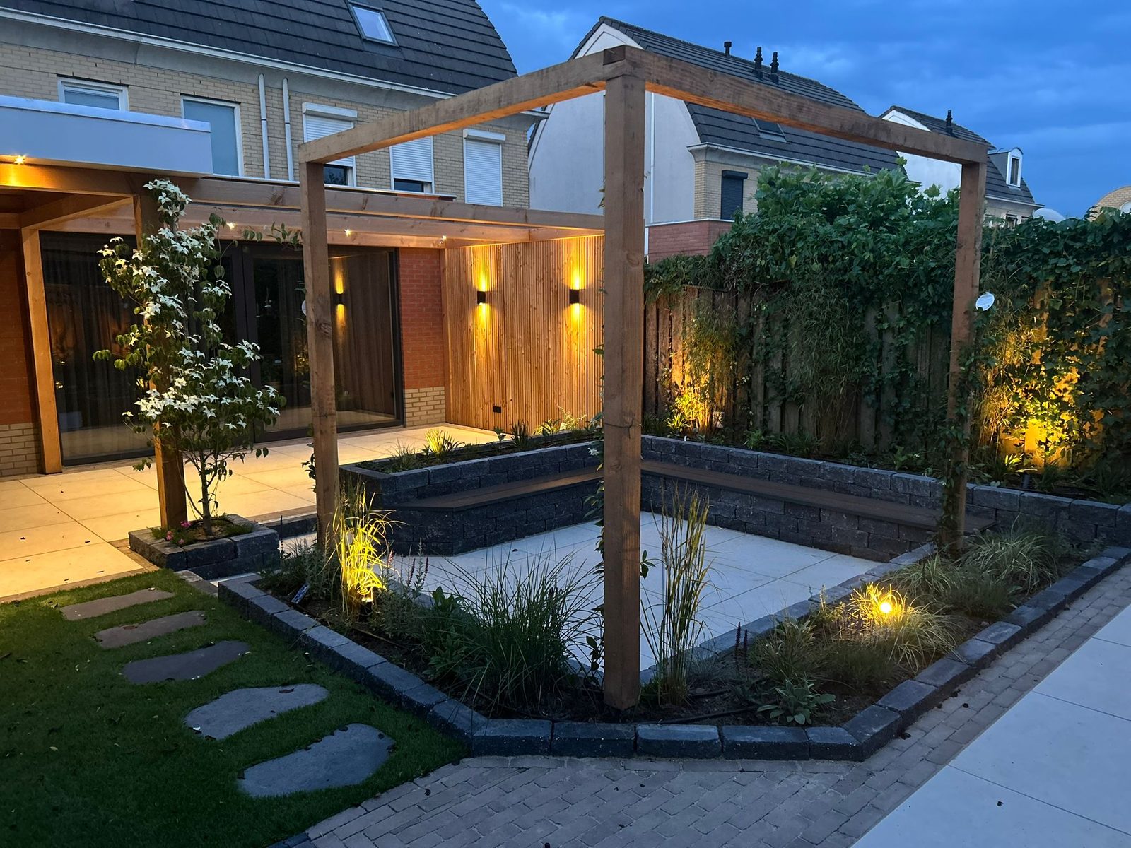 Onderhoudsvriendelijke tuin